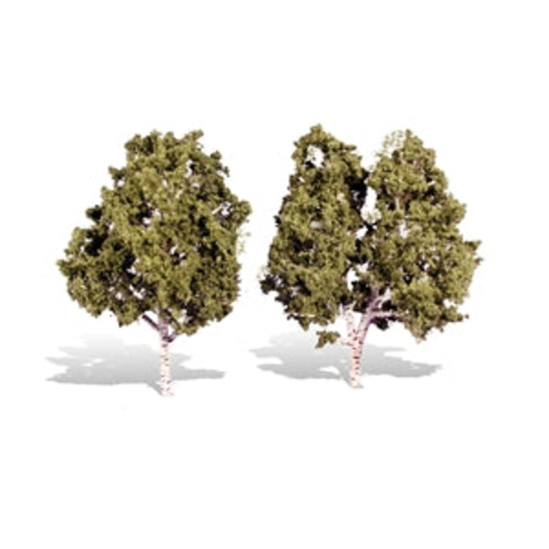 WOODLAND SCENICS TR3536 WATERS EDGE TREES 2 PACK  5 in – 6 in