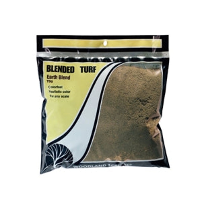 WOODLAND SCENICS WT50 BLENDED TURF EARTH BLEND