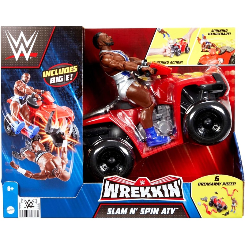 WWE HDM06 WREKKIN SLAM ‘N SPIN ATV