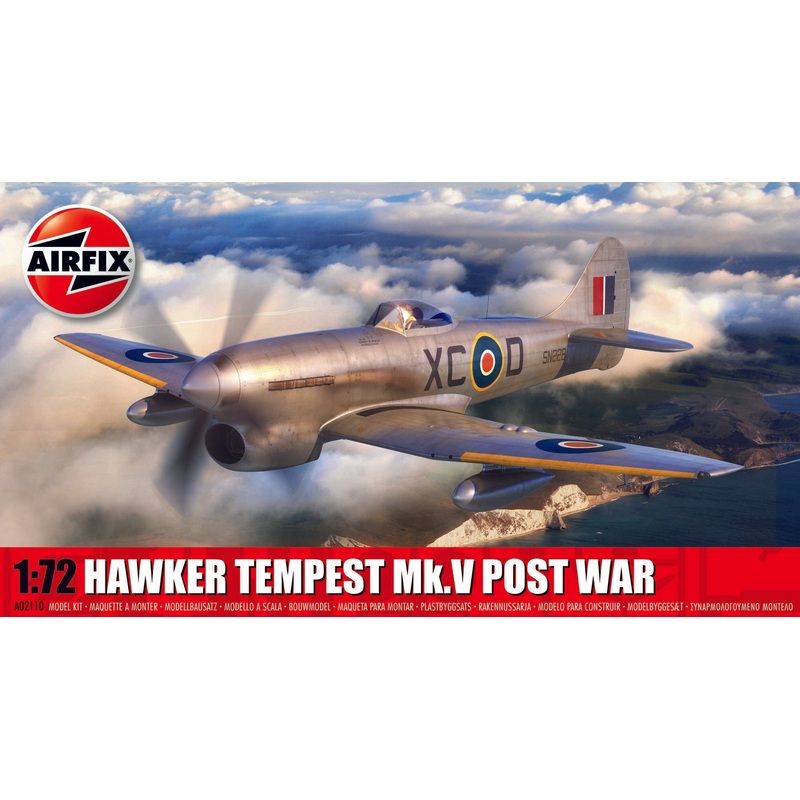 AIRFIX A02110  HAWKER TEMPEST KK.V POST WAR  1:72 Scale