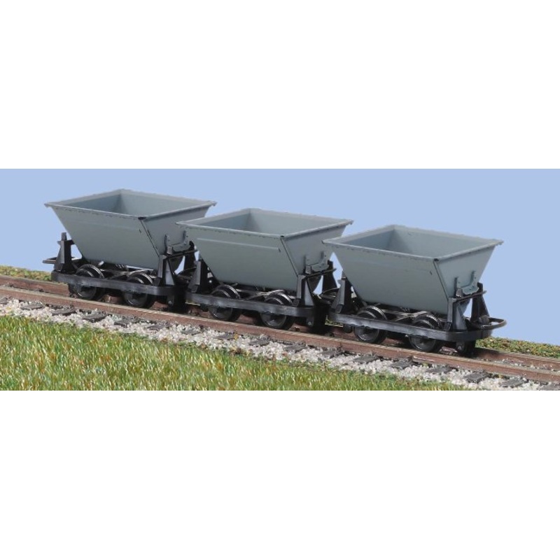 PECO GR-331  V-Skip Hudson Ruggas, Grey OO9 SCALE