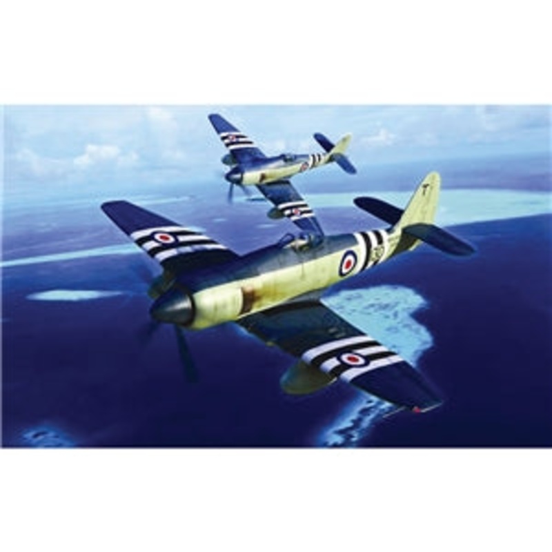 TRUMPETER 02844 HAWKER SEA FURY FB.1  1/48 SCALE