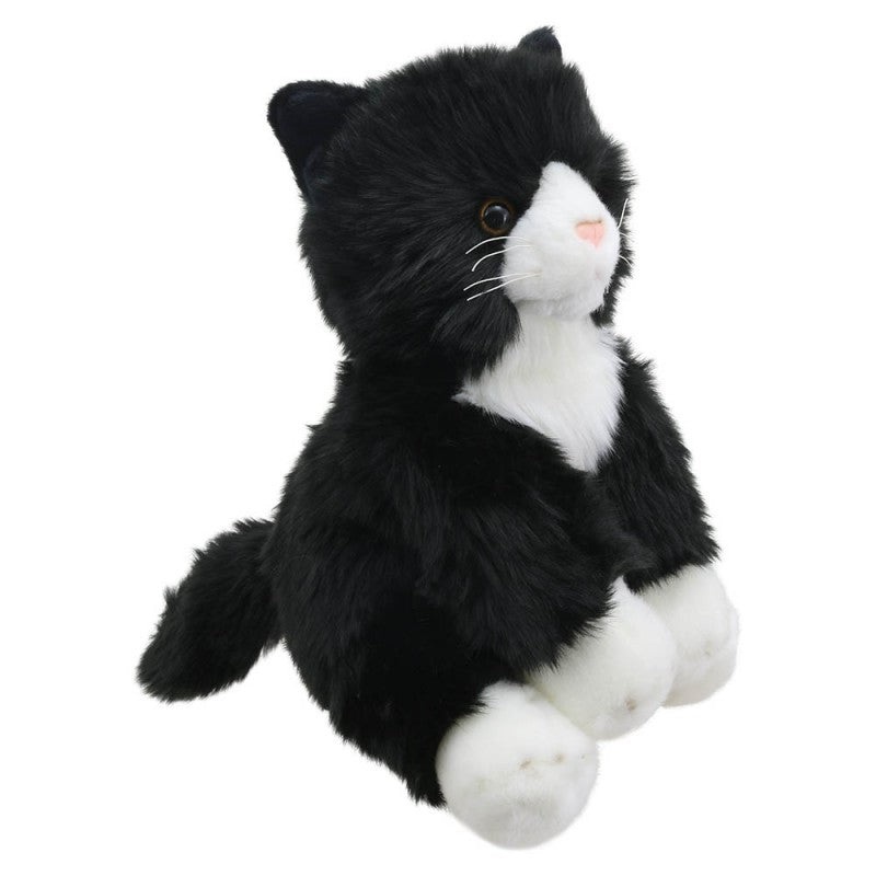 WILBERRY FAVOURITES WB001601 BLACK & WHITE CAT PLUSH