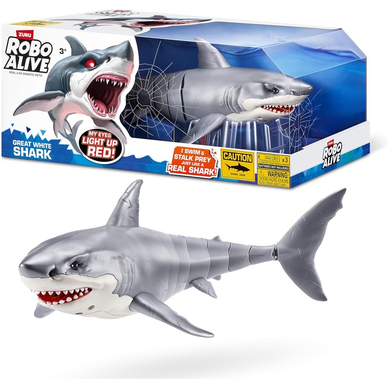 ZURU ROBO ALIVE 71126 GREAT WHITE SHARK